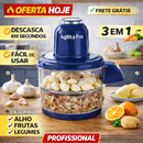 (Leve 3 em 1) Agillita PRO - Descascador Elétrico de Alho, Frutas e Vegetais (Últimas unidades)