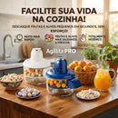 (Leve 3 em 1) Agillita PRO - Descascador Elétrico de Alho, Frutas e Vegetais (Últimas unidades)