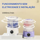 [30% OFF na 2ª unidade] Nano Wash - Mini Lavadora Portátil  (Últimas unidades)